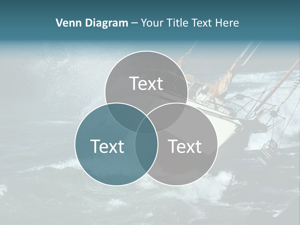 Collapsing Resort Nobody PowerPoint Template