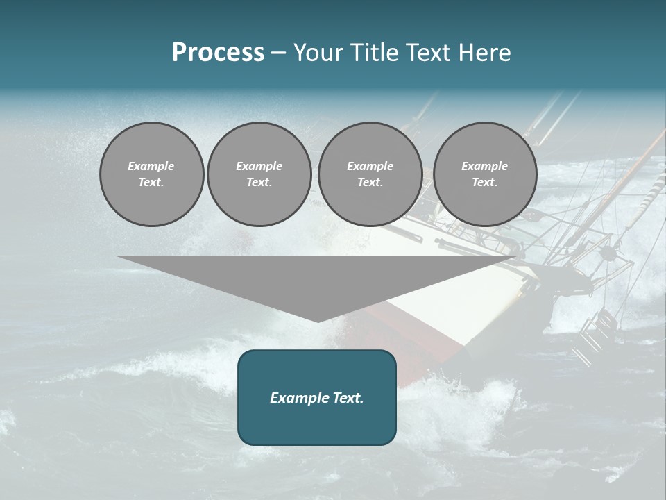 Collapsing Resort Nobody PowerPoint Template