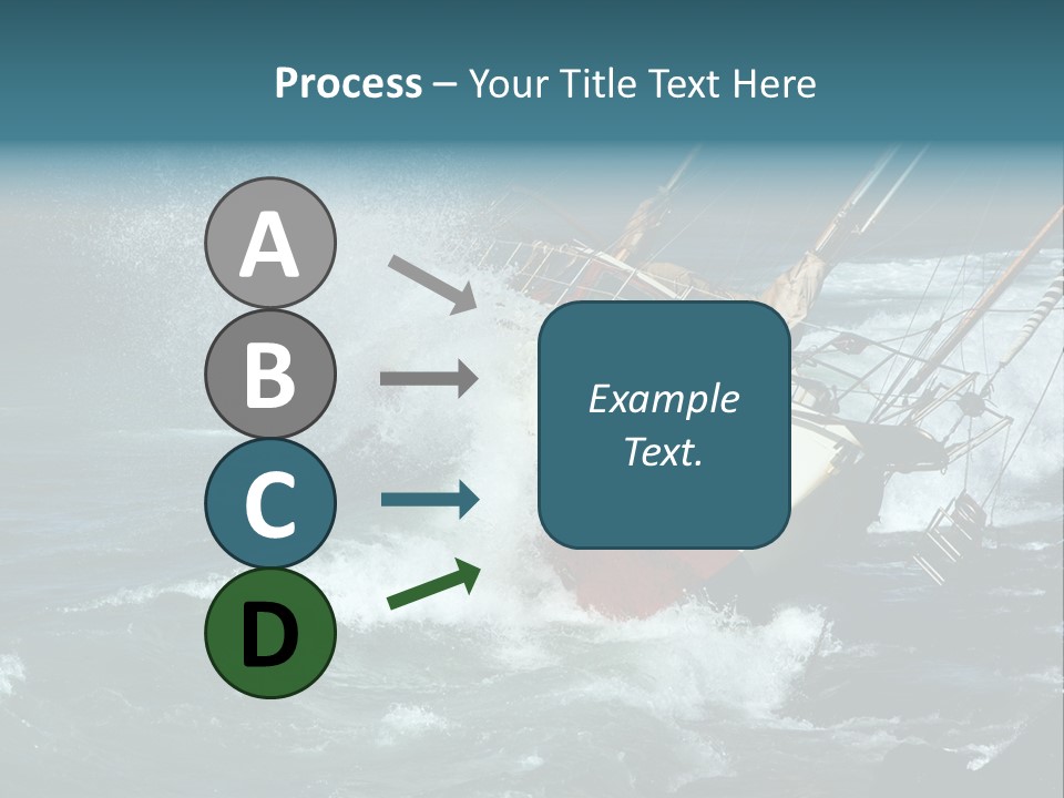 Collapsing Resort Nobody PowerPoint Template