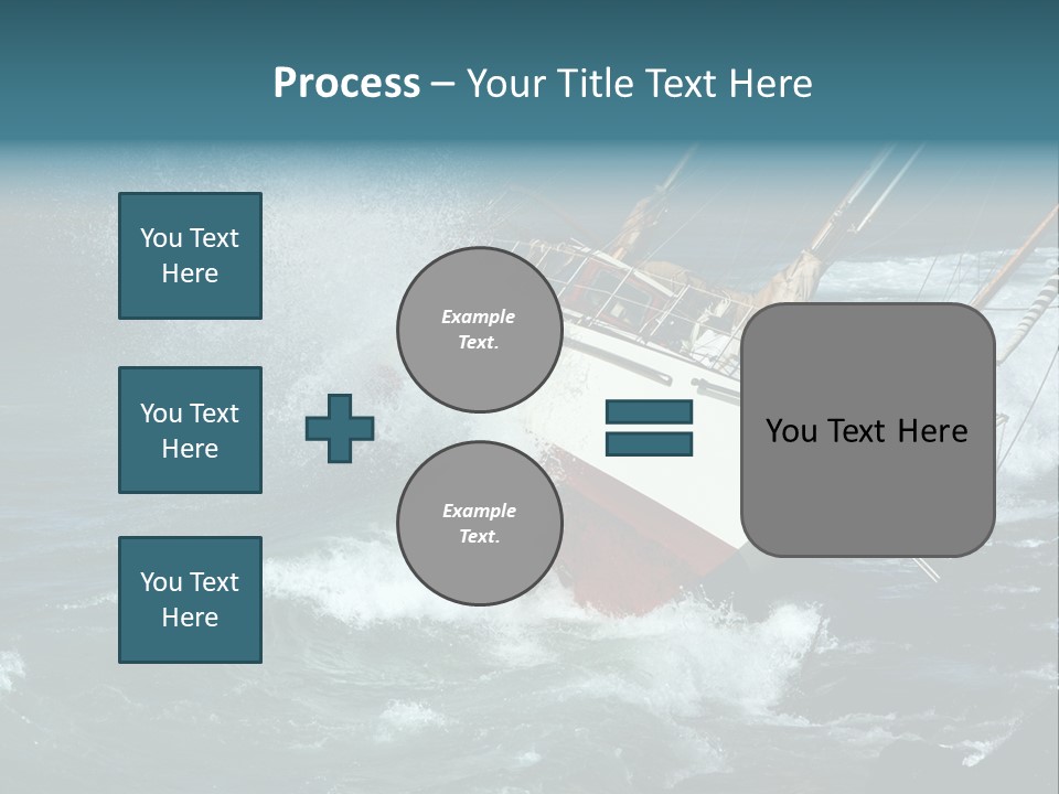 Collapsing Resort Nobody PowerPoint Template