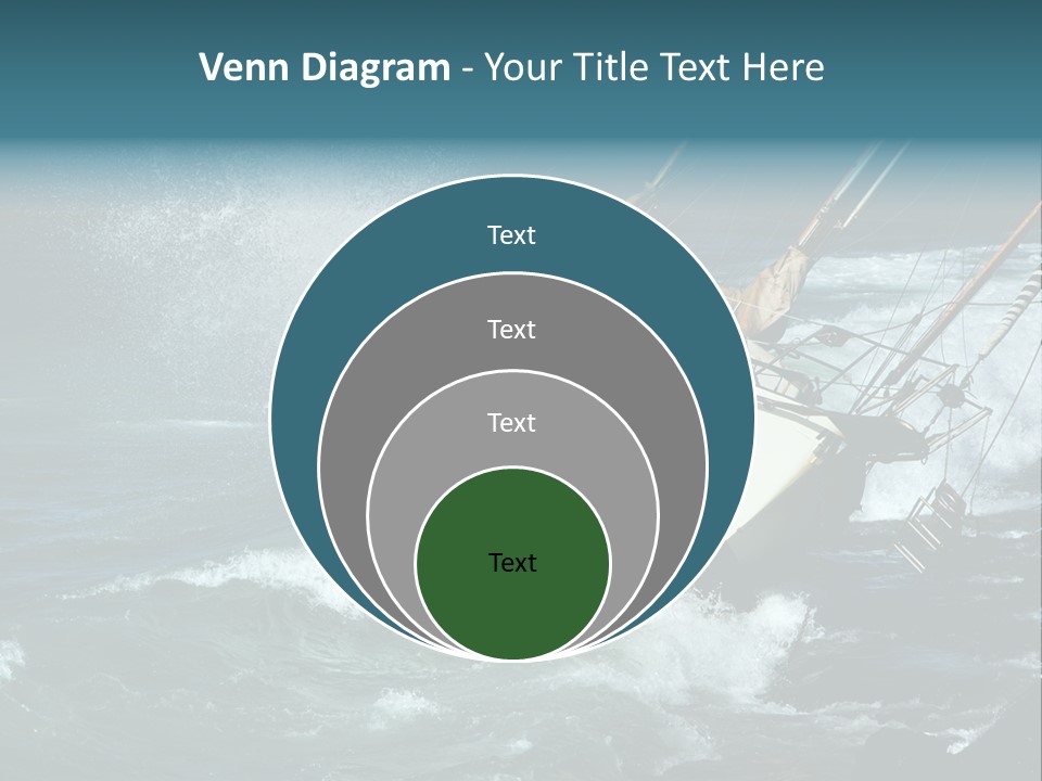 Collapsing Resort Nobody PowerPoint Template