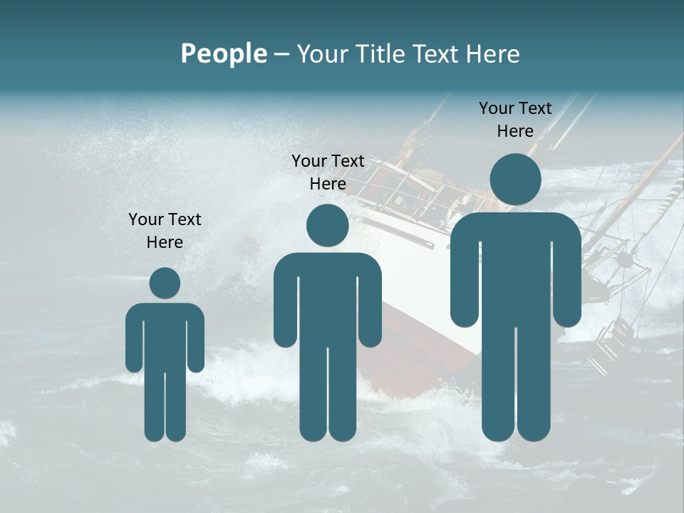 Collapsing Resort Nobody PowerPoint Template