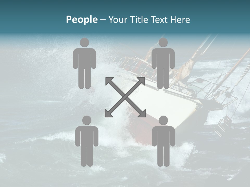 Collapsing Resort Nobody PowerPoint Template