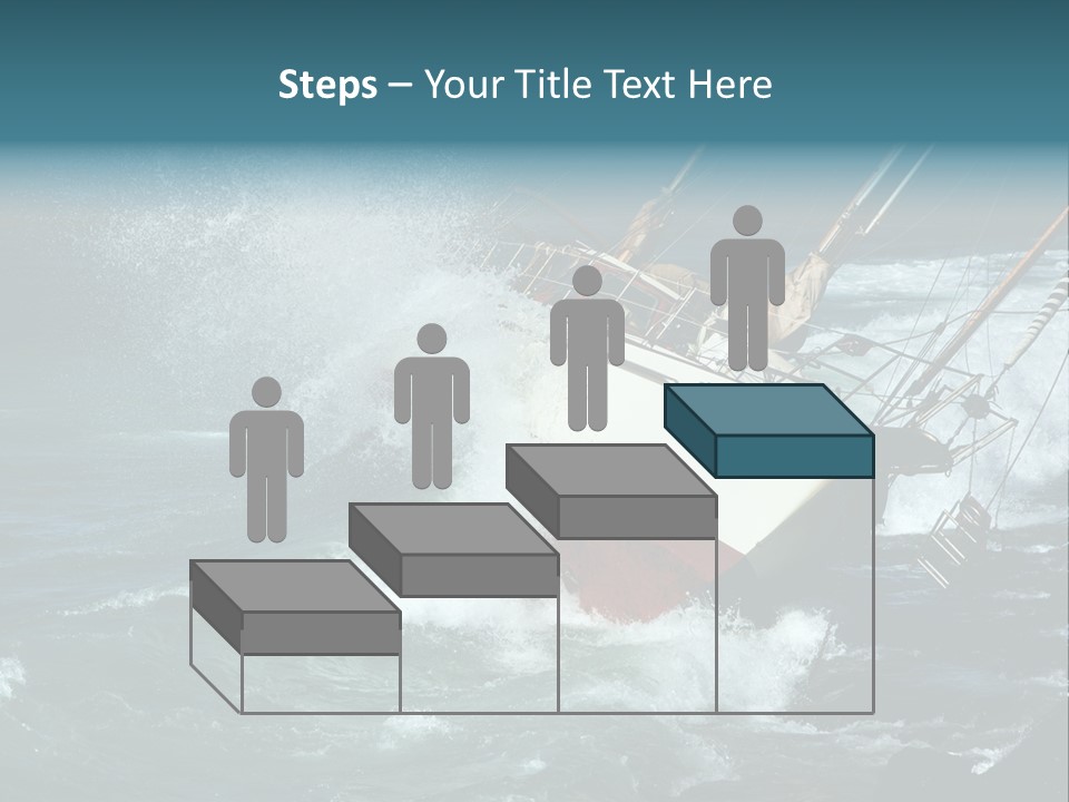 Collapsing Resort Nobody PowerPoint Template