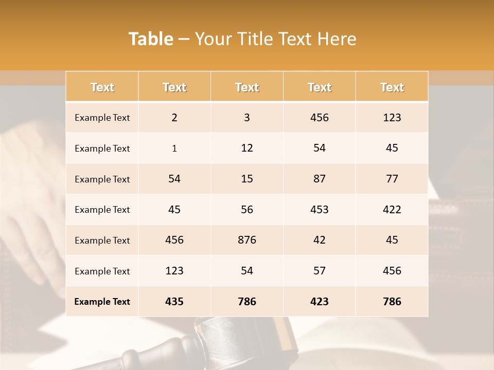 Person Law Innocent PowerPoint Template