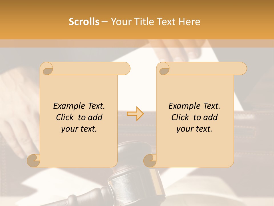 Person Law Innocent PowerPoint Template