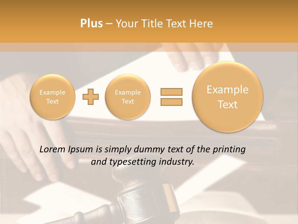 Person Law Innocent PowerPoint Template