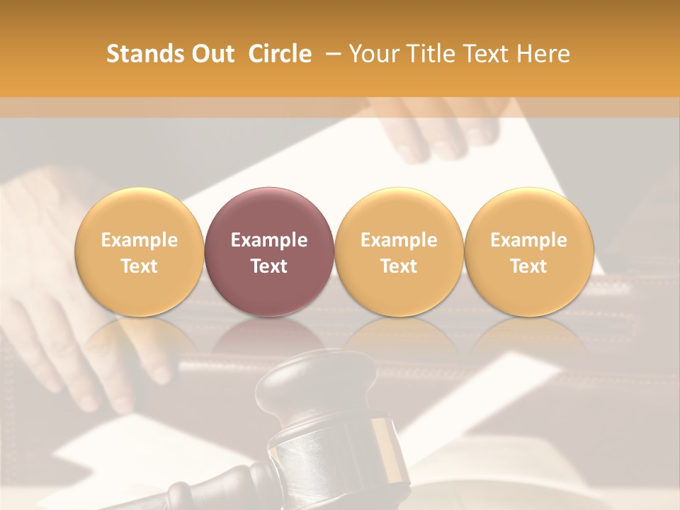 Person Law Innocent PowerPoint Template