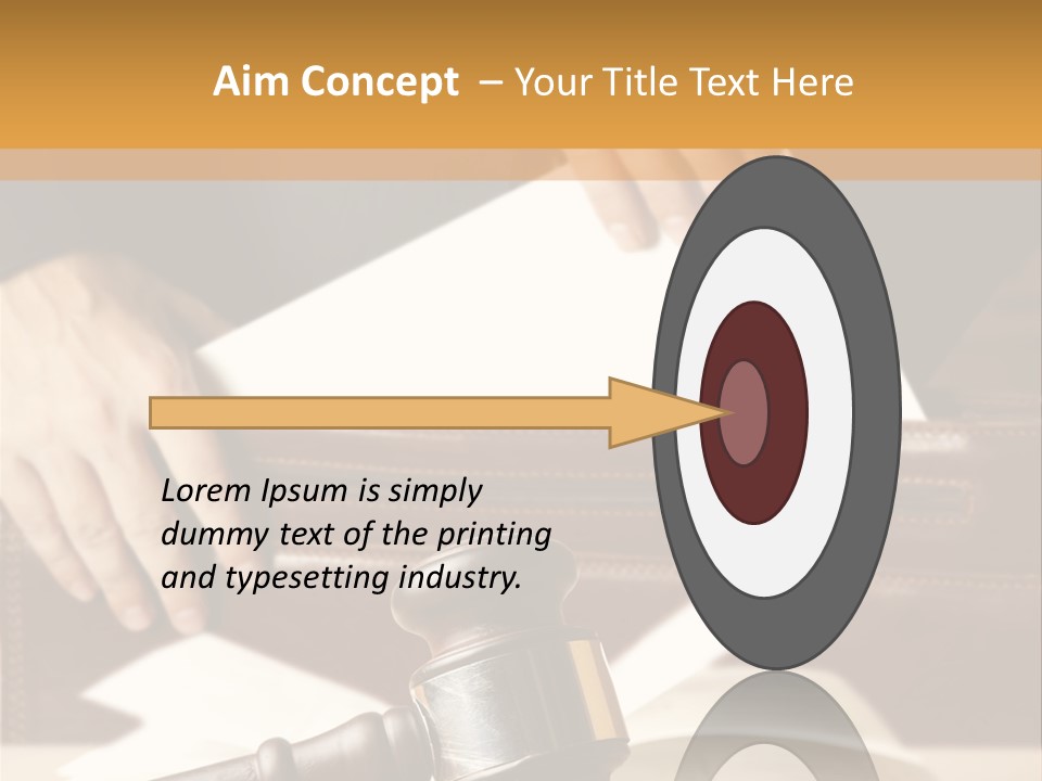 Person Law Innocent PowerPoint Template