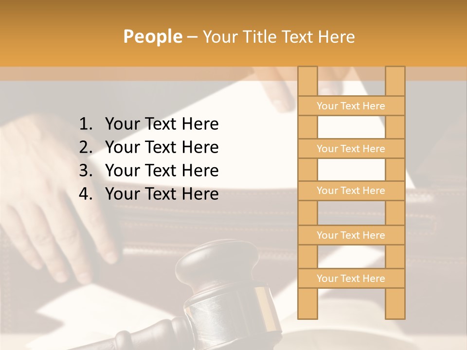 Person Law Innocent PowerPoint Template