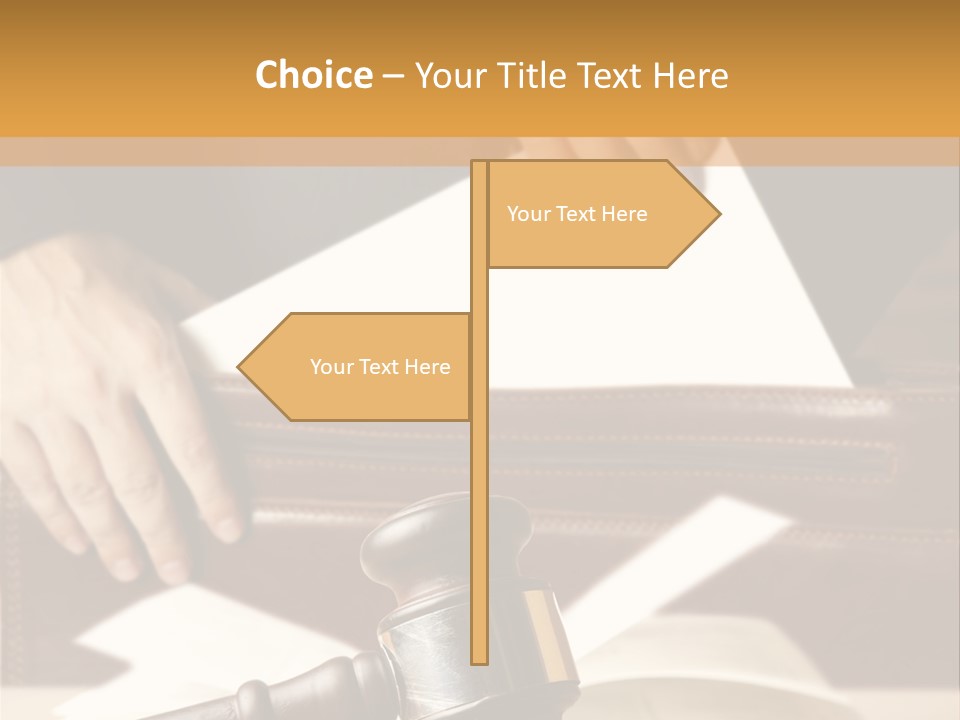 Person Law Innocent PowerPoint Template