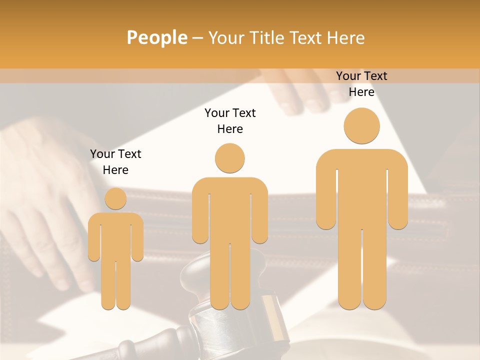 Person Law Innocent PowerPoint Template