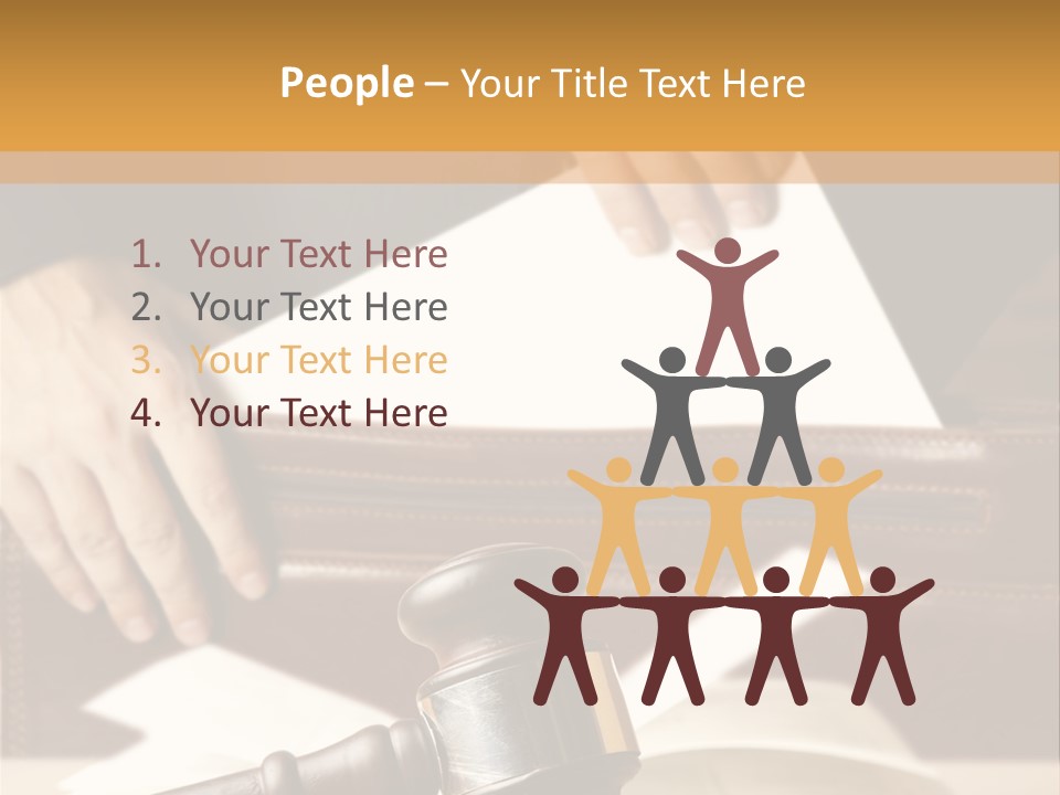 Person Law Innocent PowerPoint Template