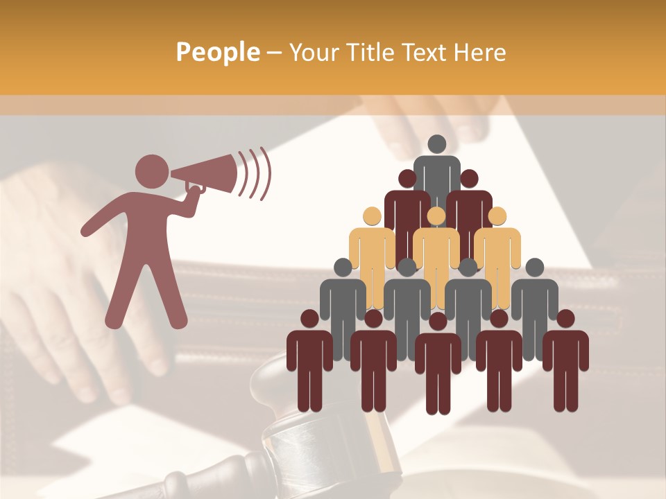 Person Law Innocent PowerPoint Template