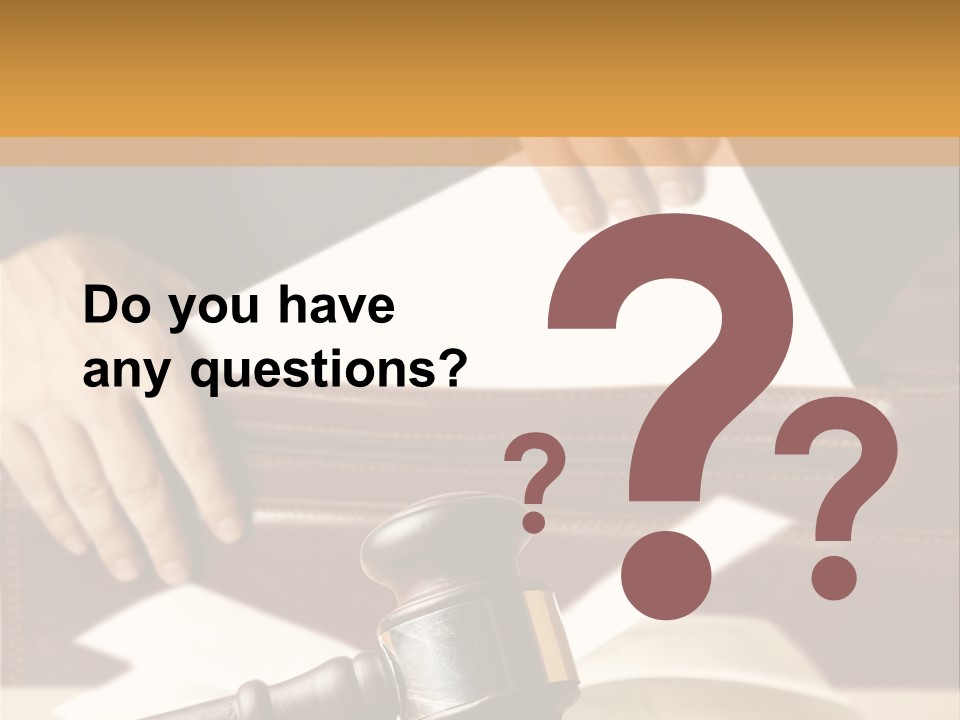 Person Law Innocent PowerPoint Template