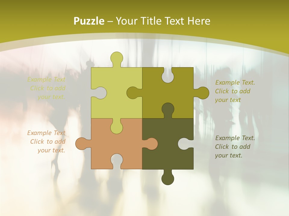 Commuter  Ghost PowerPoint Template