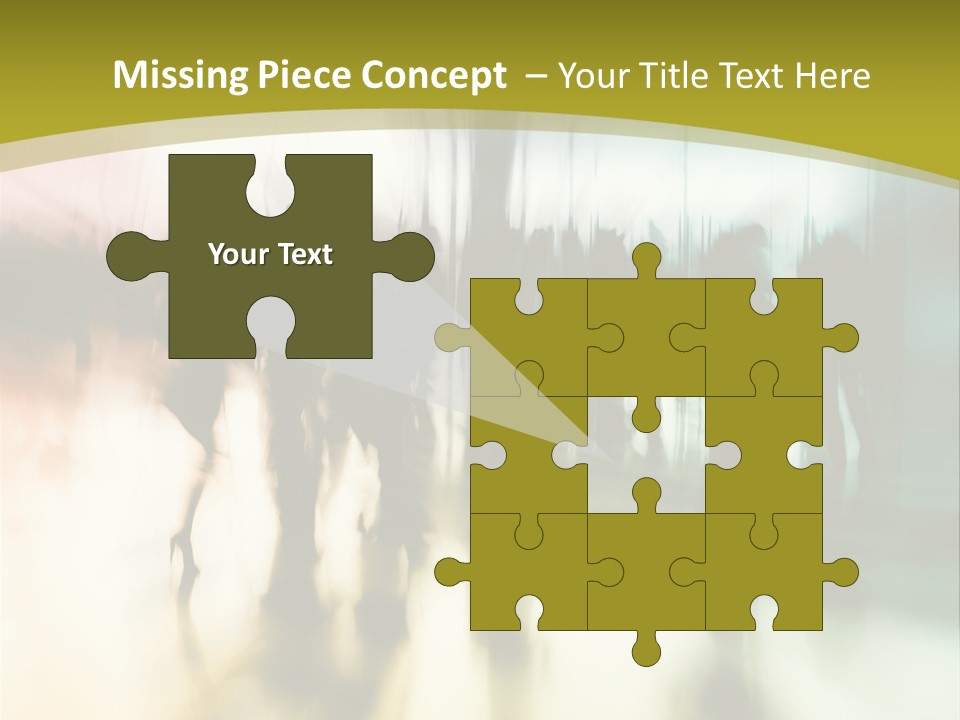 Commuter  Ghost PowerPoint Template