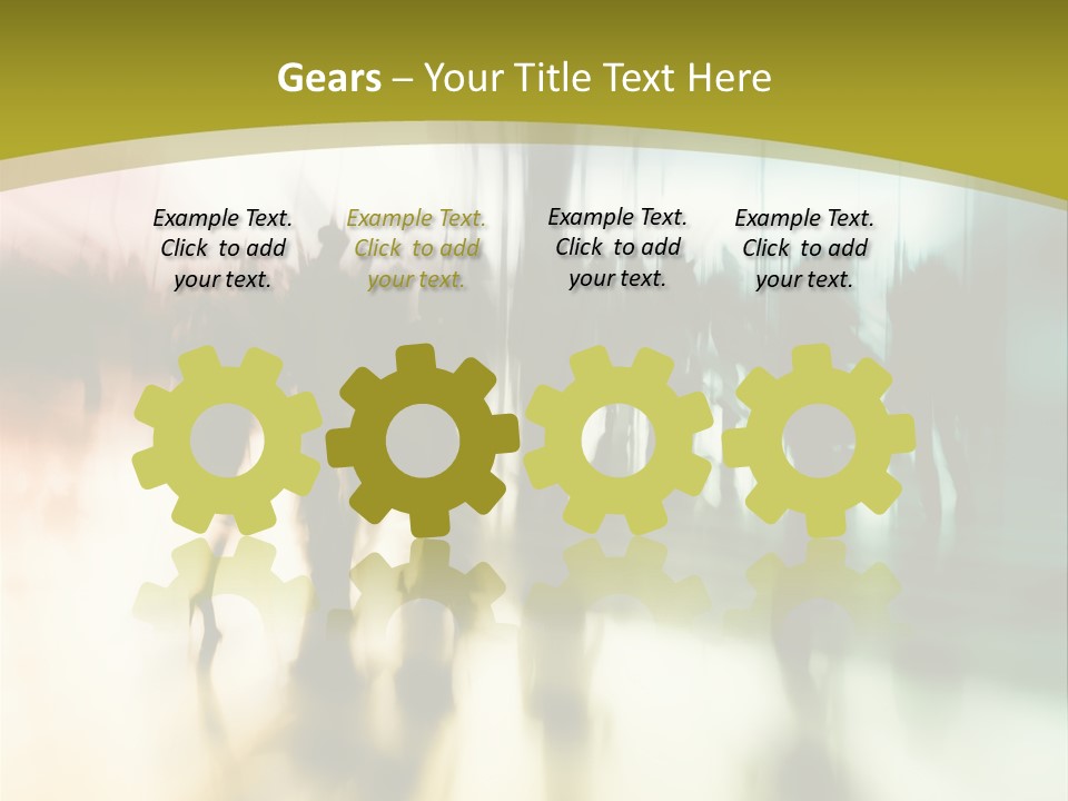 Commuter  Ghost PowerPoint Template