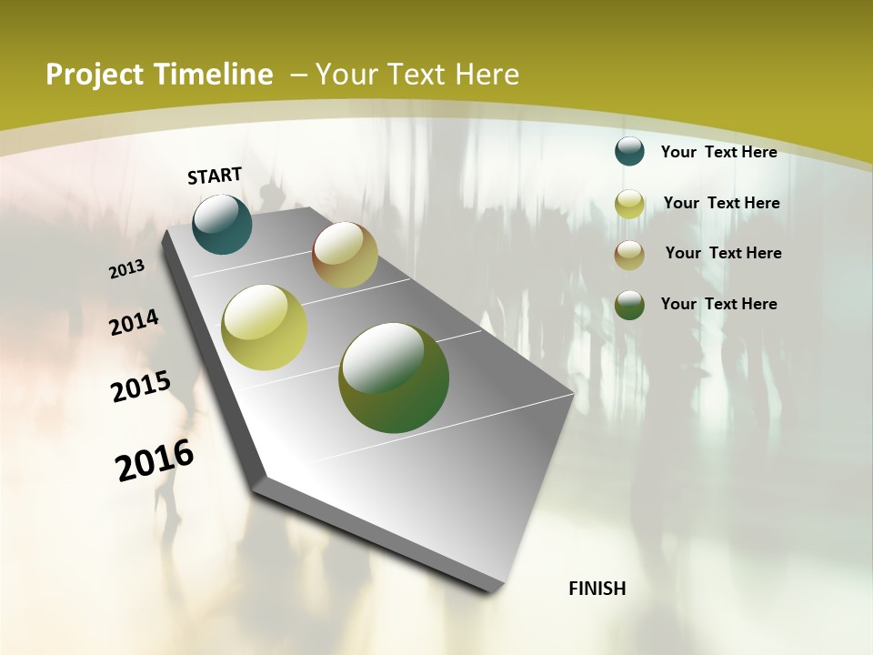 Commuter  Ghost PowerPoint Template