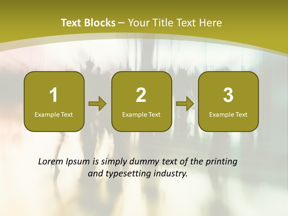 Commuter  Ghost PowerPoint Template