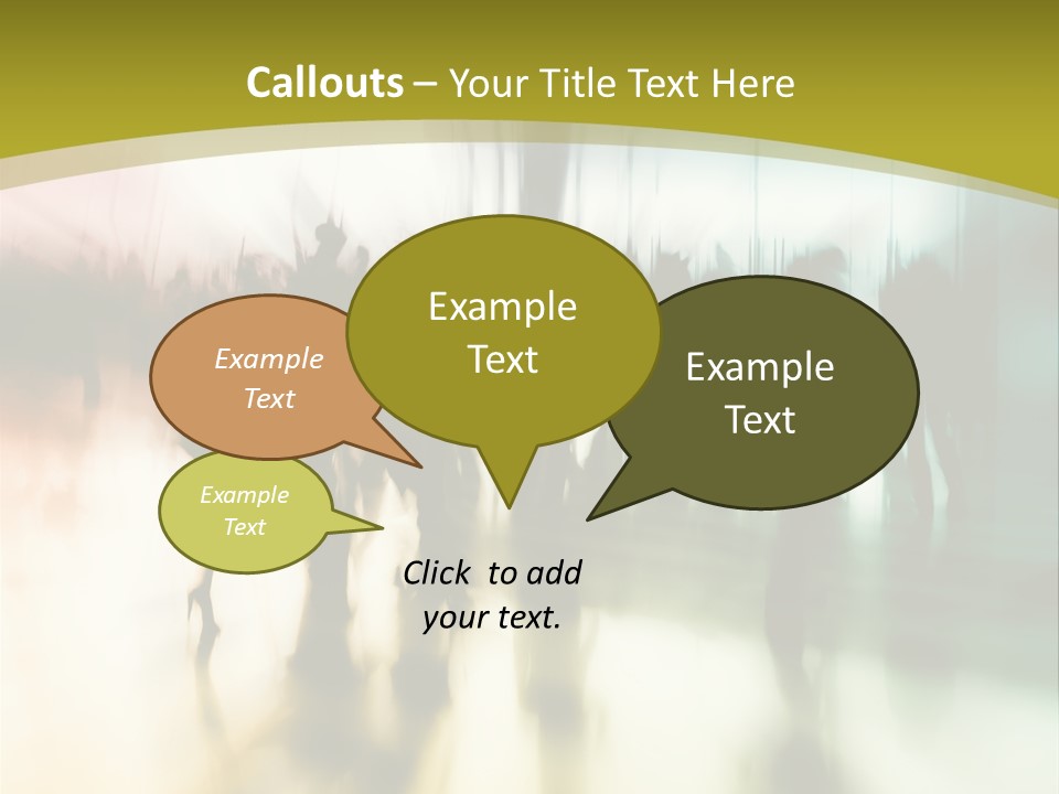 Commuter  Ghost PowerPoint Template