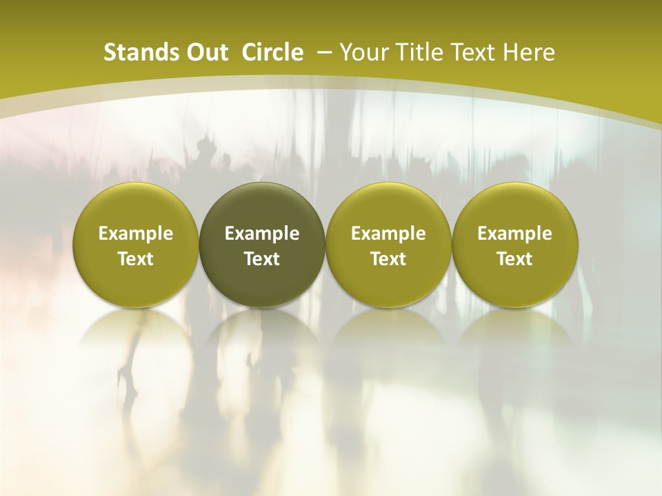 Commuter  Ghost PowerPoint Template