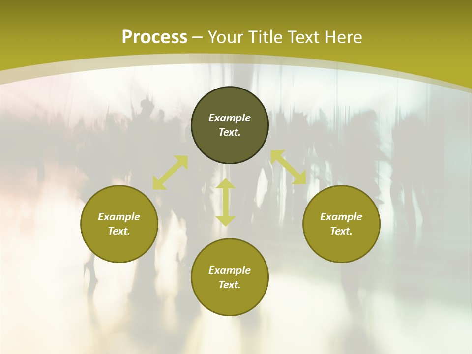 Commuter  Ghost PowerPoint Template