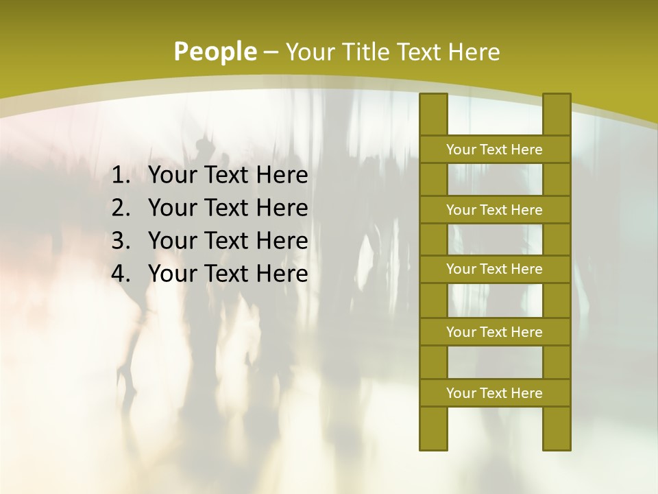 Commuter  Ghost PowerPoint Template
