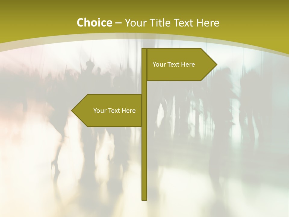 Commuter  Ghost PowerPoint Template
