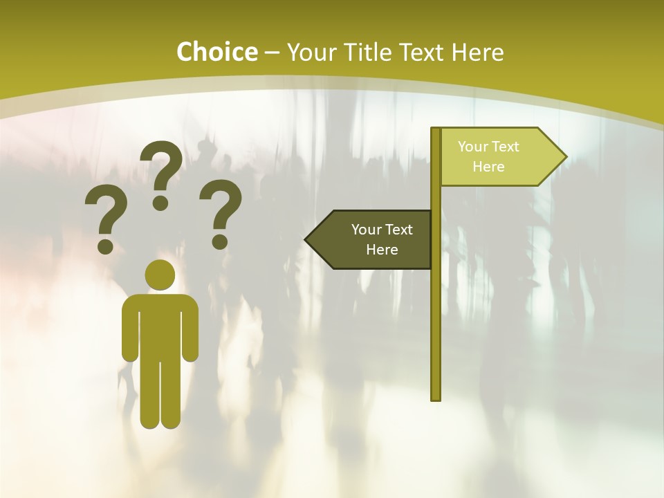 Commuter  Ghost PowerPoint Template