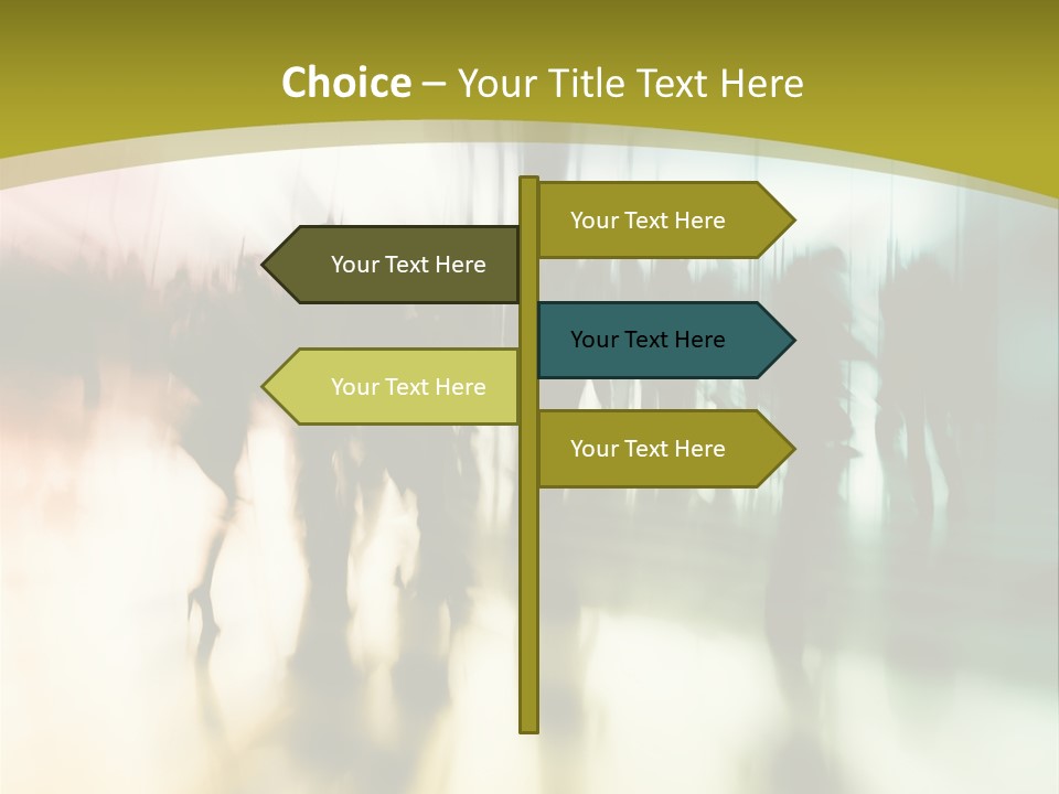 Commuter  Ghost PowerPoint Template