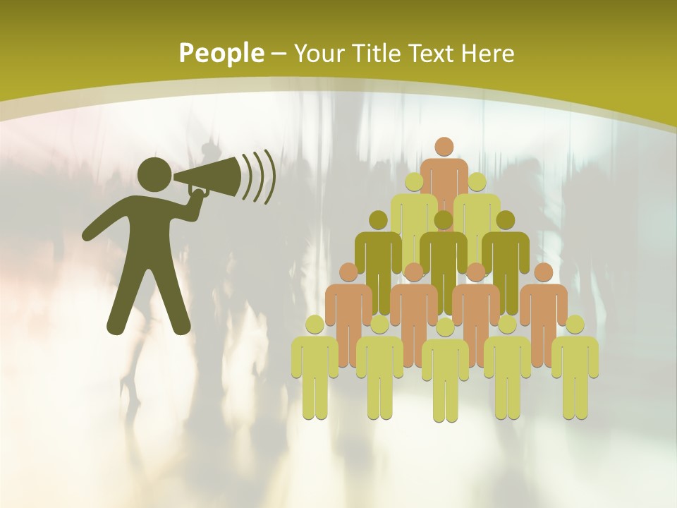 Commuter  Ghost PowerPoint Template