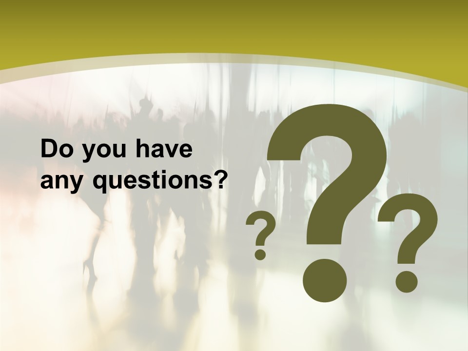 Commuter  Ghost PowerPoint Template