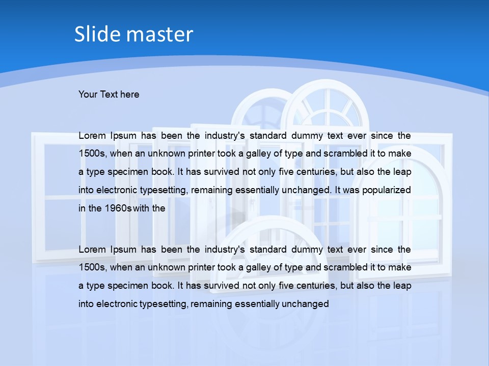 Warm Room Relax PowerPoint Template