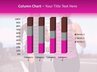 Running Woman Happy Race PowerPoint Template