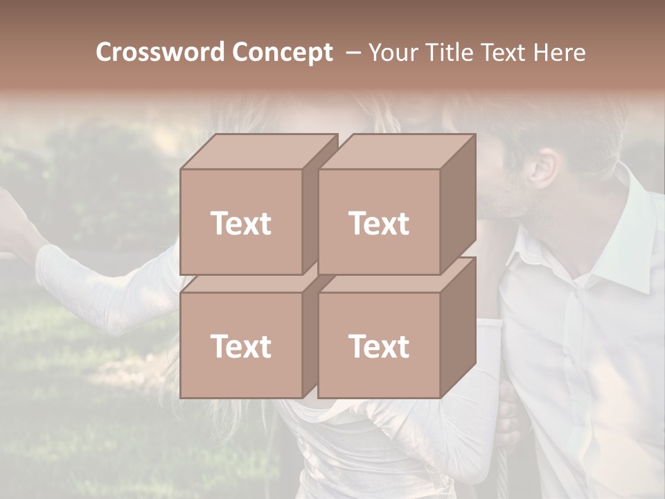 Young Beautiful Rejection PowerPoint Template