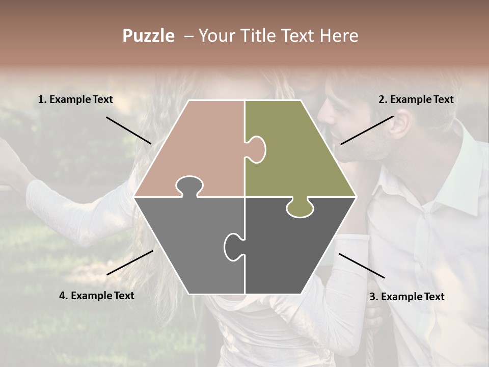 Young Beautiful Rejection PowerPoint Template