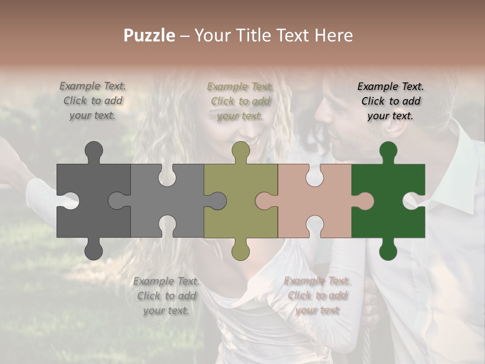 Young Beautiful Rejection PowerPoint Template