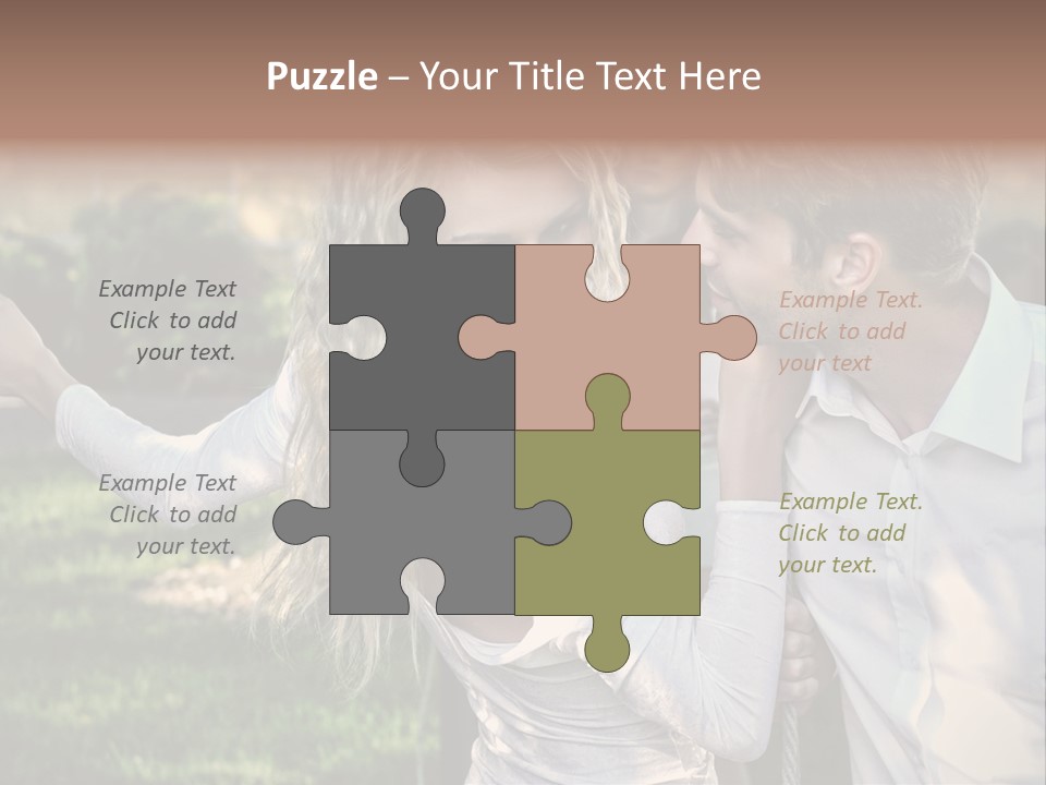 Young Beautiful Rejection PowerPoint Template