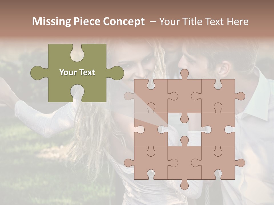 Young Beautiful Rejection PowerPoint Template