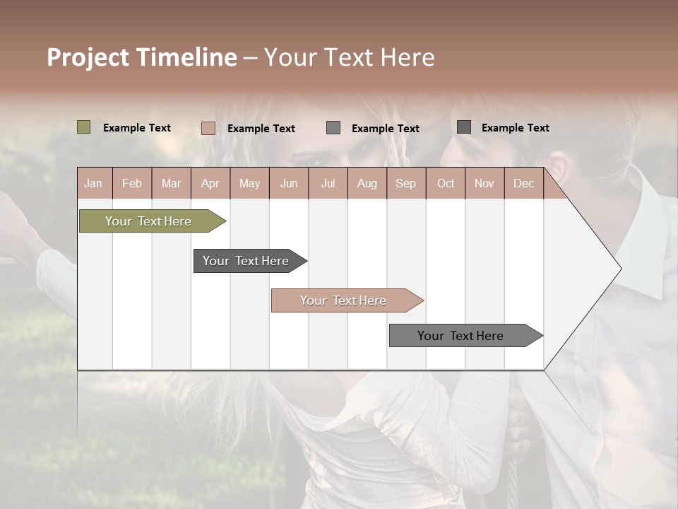 Young Beautiful Rejection PowerPoint Template