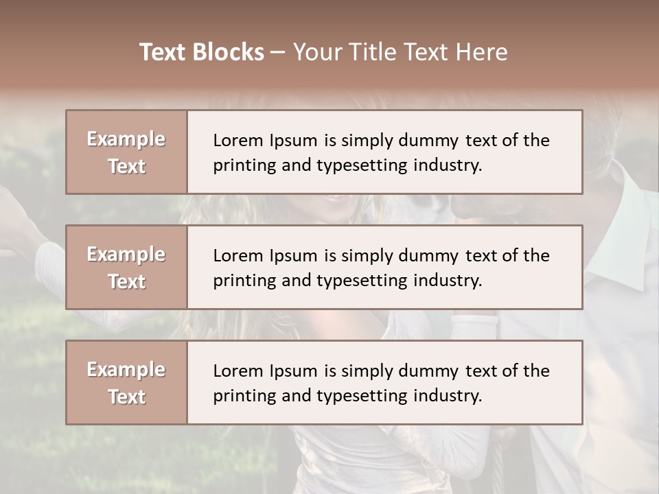 Young Beautiful Rejection PowerPoint Template