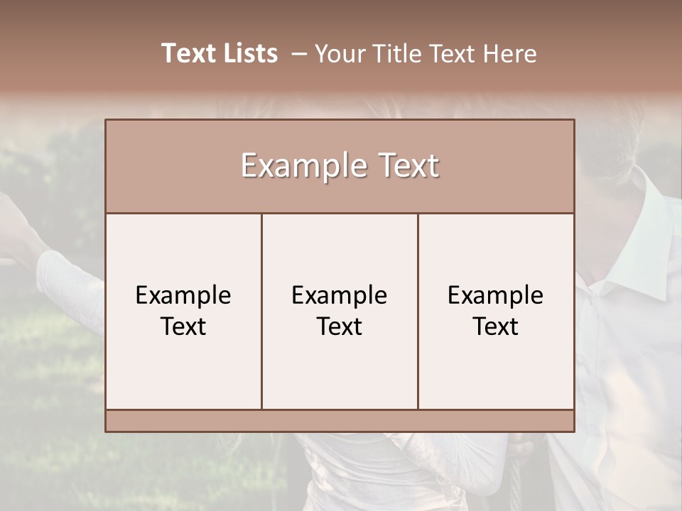 Young Beautiful Rejection PowerPoint Template