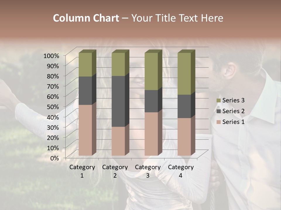 Young Beautiful Rejection PowerPoint Template