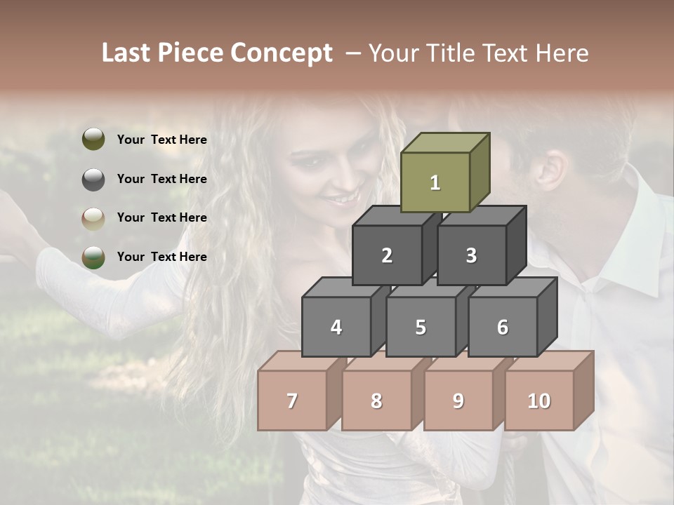 Young Beautiful Rejection PowerPoint Template