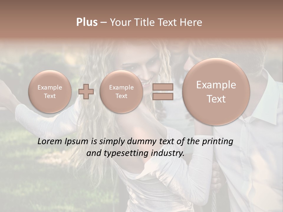 Young Beautiful Rejection PowerPoint Template