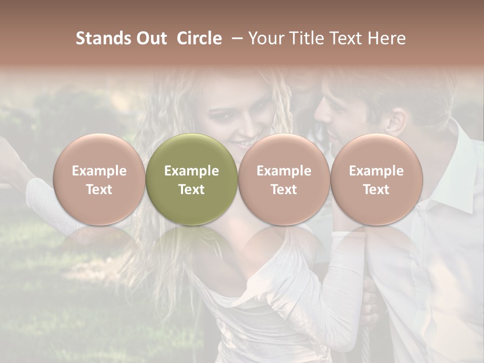 Young Beautiful Rejection PowerPoint Template