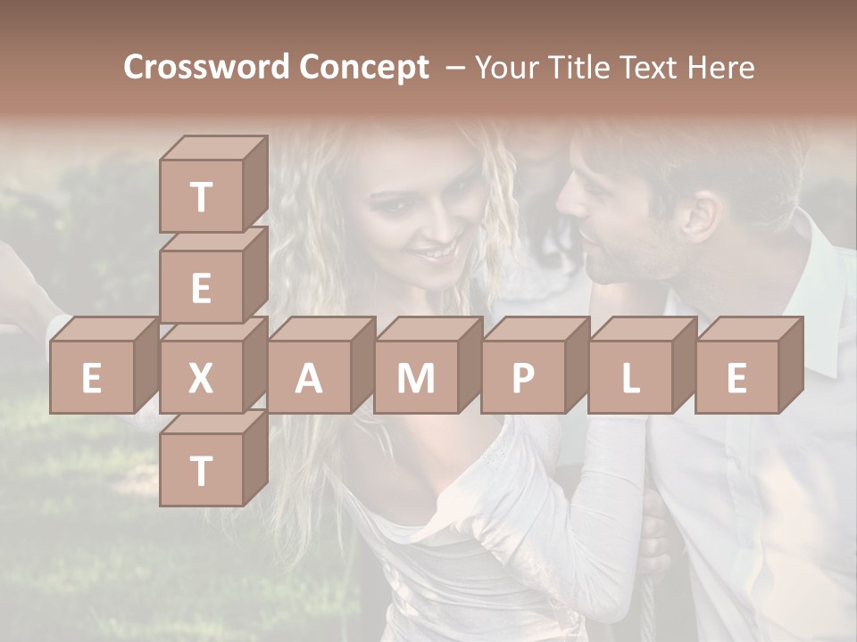 Young Beautiful Rejection PowerPoint Template