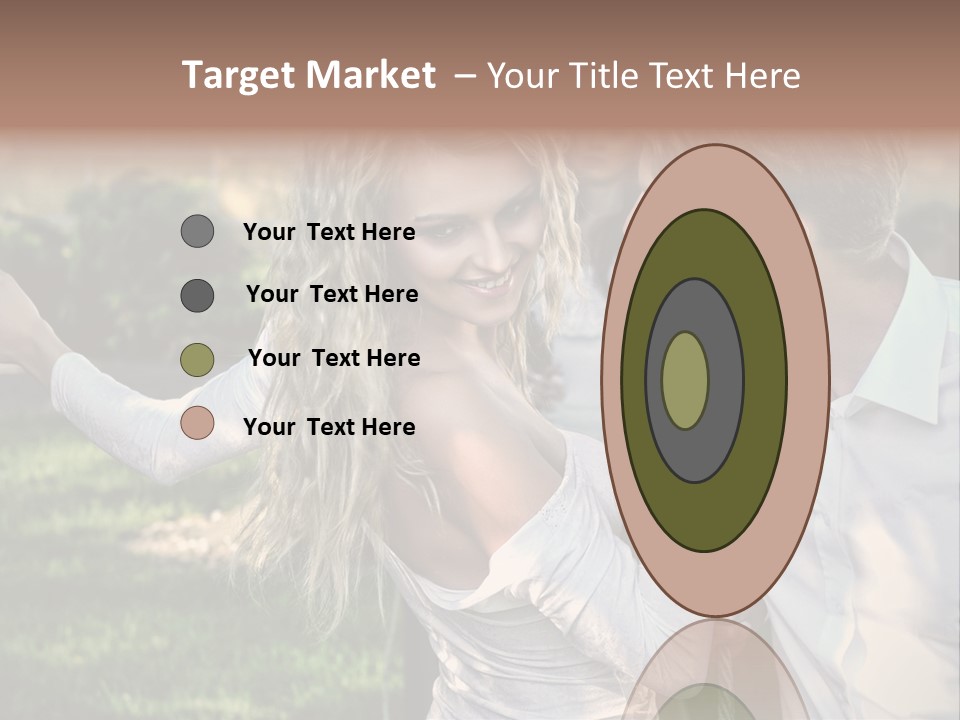 Young Beautiful Rejection PowerPoint Template