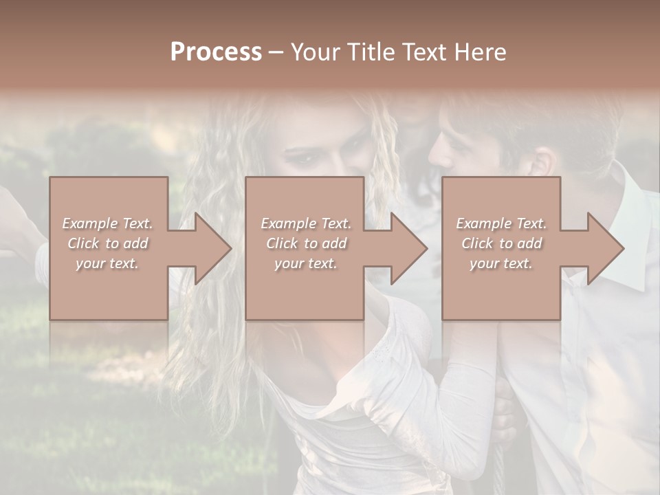 Young Beautiful Rejection PowerPoint Template